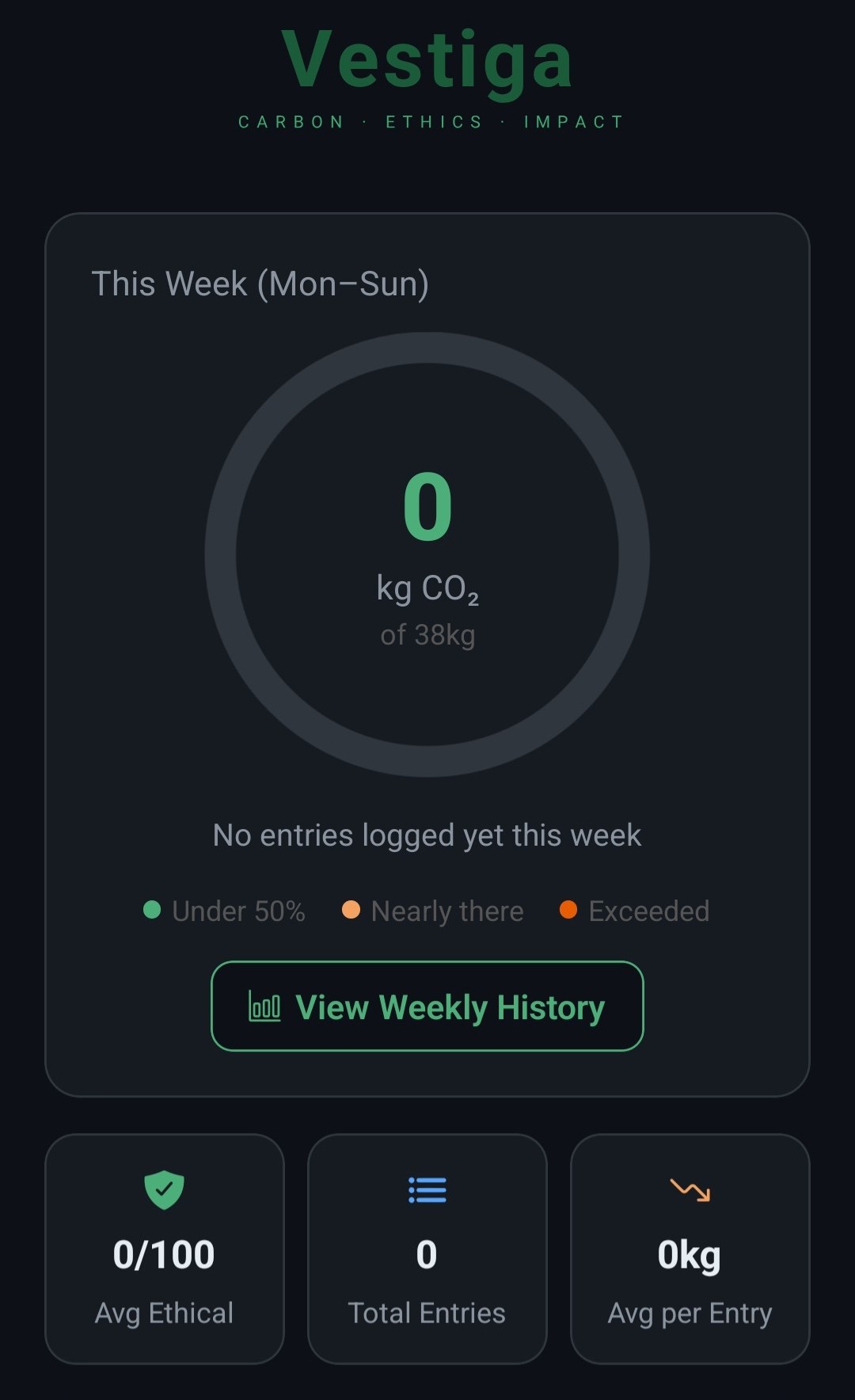 Vestiga app
